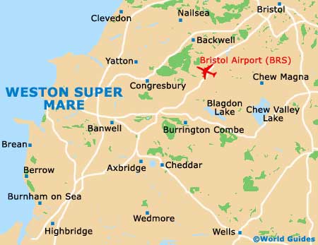 Weston Super Mare map