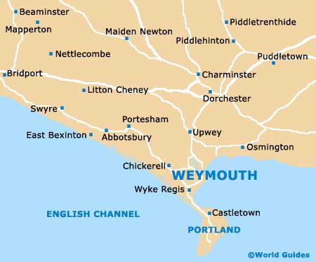Small Weymouth Map