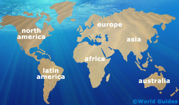 World Guides Map