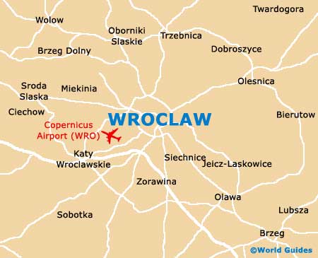 Small Wroclaw Map