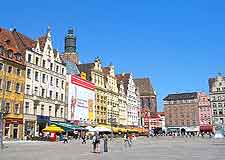 Picture of Wroclaw's Old Market Square's colourful architecture