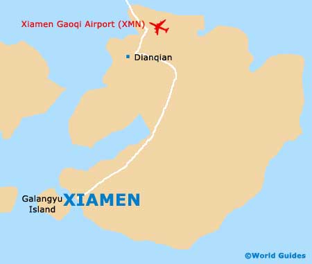 Small Xiamen Map
