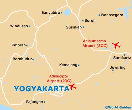 Small Yogyakarta Map