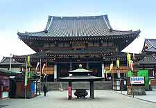 Photograph of temple at Kawasaki