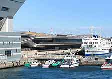 View of the traditional Osanbashi Pier