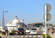 Picture taken at the Osanbashi Pier