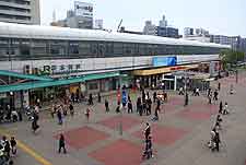 Image taken outside of the Sakuragi-cho Station