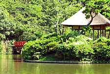 Photo of the tranquil Sankei-en Garden