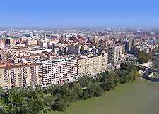 Zaragoza Aerial View Hotels