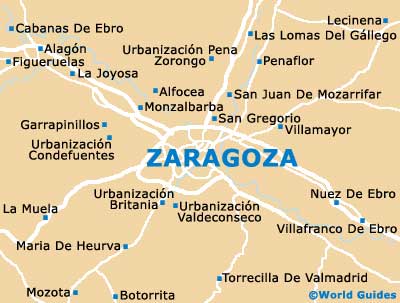 Small Zaragoza Map